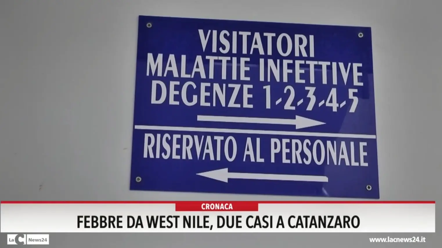 Febbre da West nile, due casi a Catanzaro