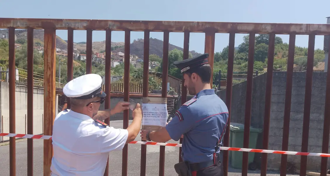 «Rischi concreti per la salute pubblica»: la procura sequestra il depuratore di Verbicaro\n