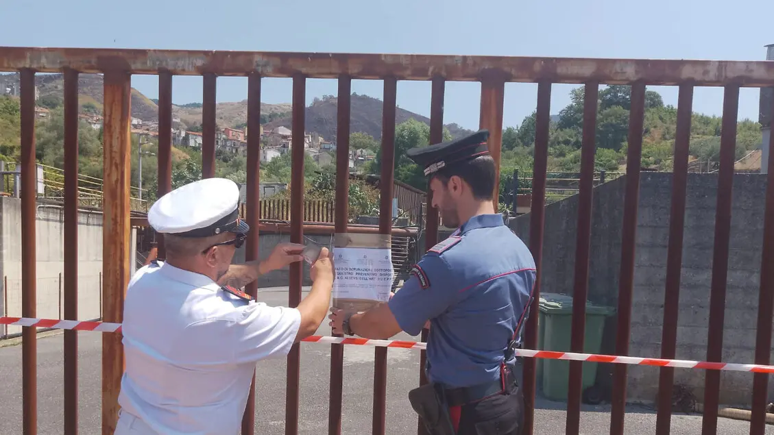 «Rischi concreti per la salute pubblica»: la procura sequestra il depuratore di Verbicaro\n