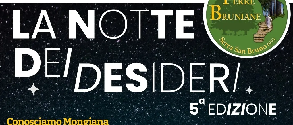 Dalle escursioni al tramonto alle degustazioni: la Notte dei desideri di Terre bruniane approda a Mongiana\n