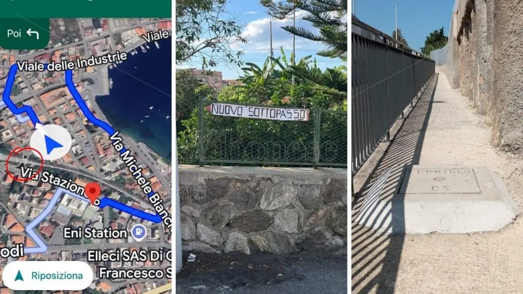 Il sottopasso fantasma di Vibo, atteso per 15 anni e finalmente aperto ma i navigatori satellitari non lo vedono\n