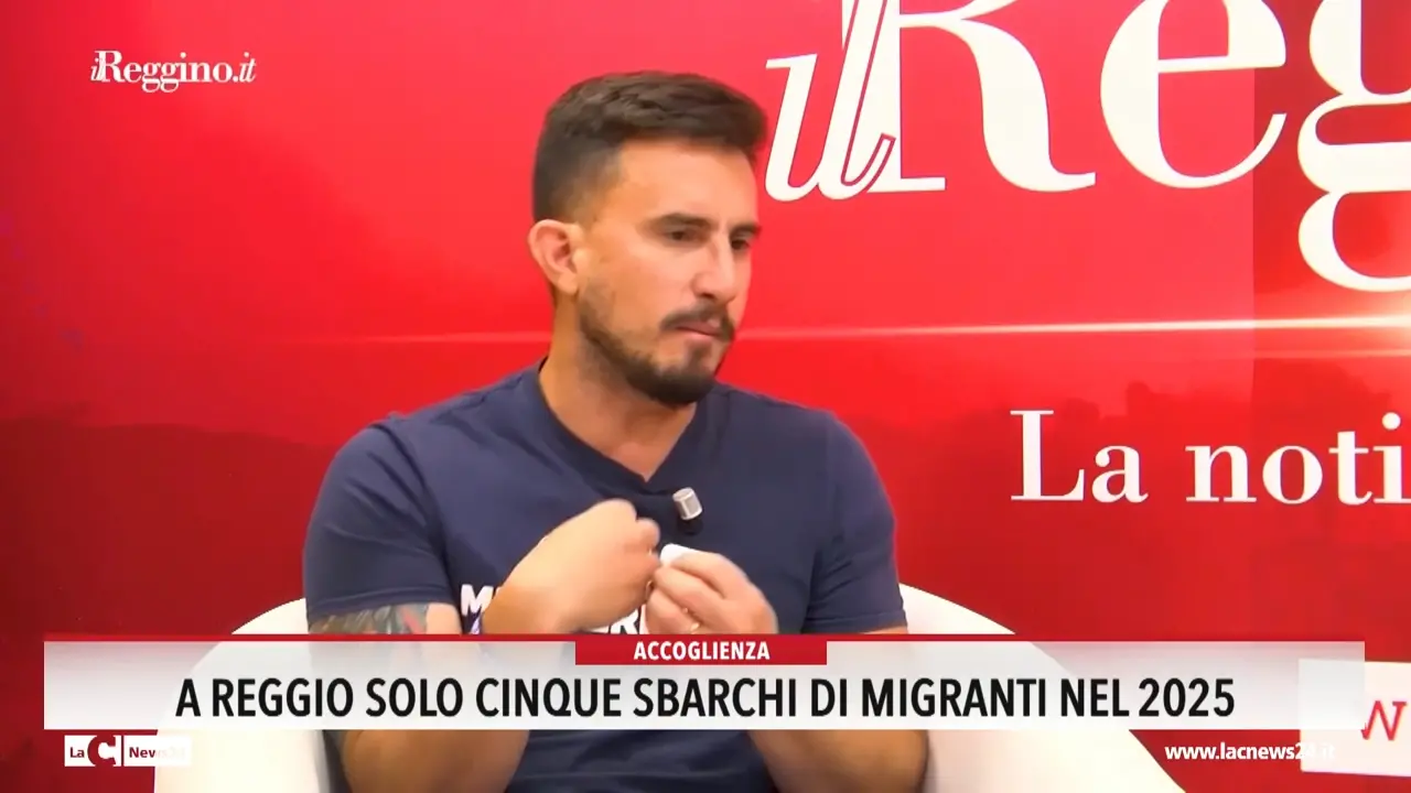 A Reggio solo cinque sbarchi di migranti nel 2025