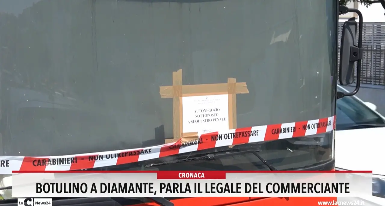 Botulino a Diamante, parla il legale del commerciante