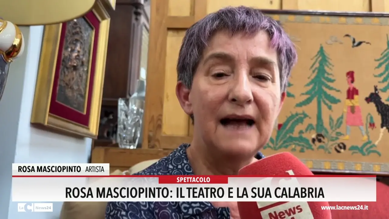 Rosa Masciopinto: il teatro e la sua Calabria