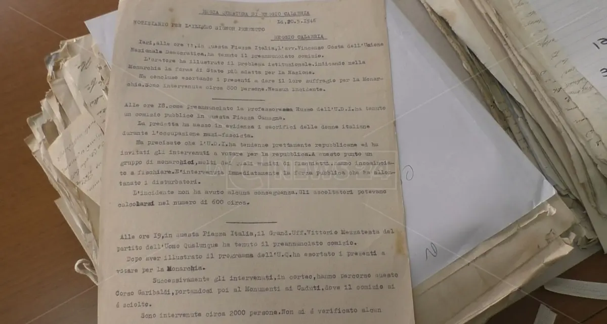 Reggio, tre archivi privati\u00A0dichiarati dal Ministero di interesse culturale particolarmente importante: ecco quali sono