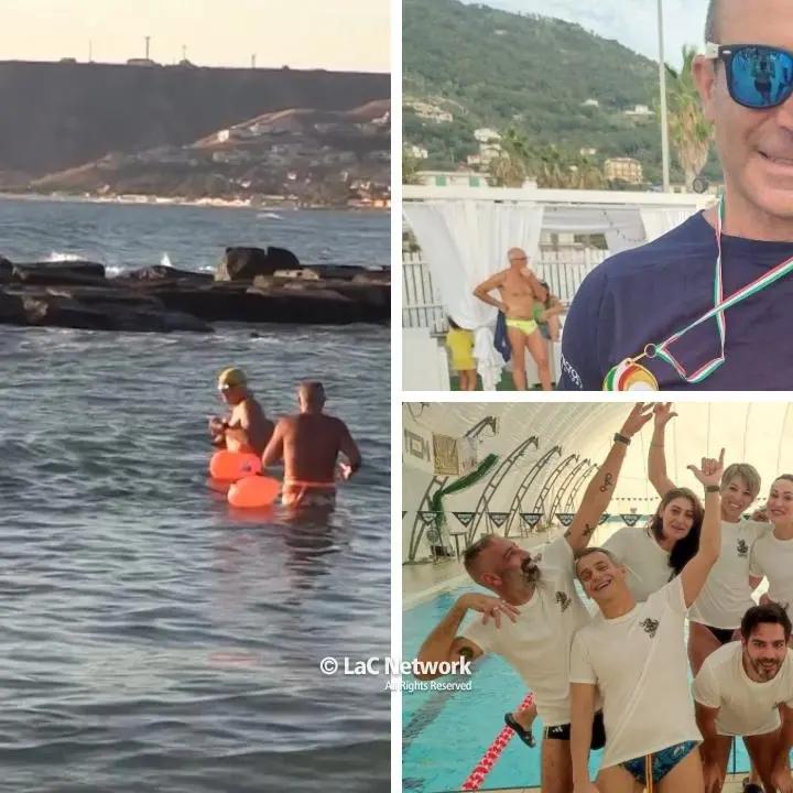 Anche senza strutture il nuoto a Crotone si fa master: l’esperienza della\u00A0KrSwim al lavoro pure in mare\n
