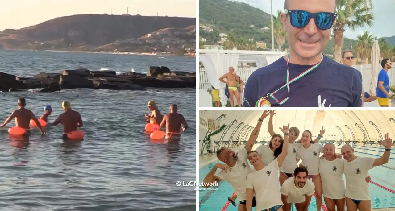 Anche senza strutture il nuoto a Crotone si fa master: l’esperienza della\u00A0KrSwim al lavoro pure in mare\n