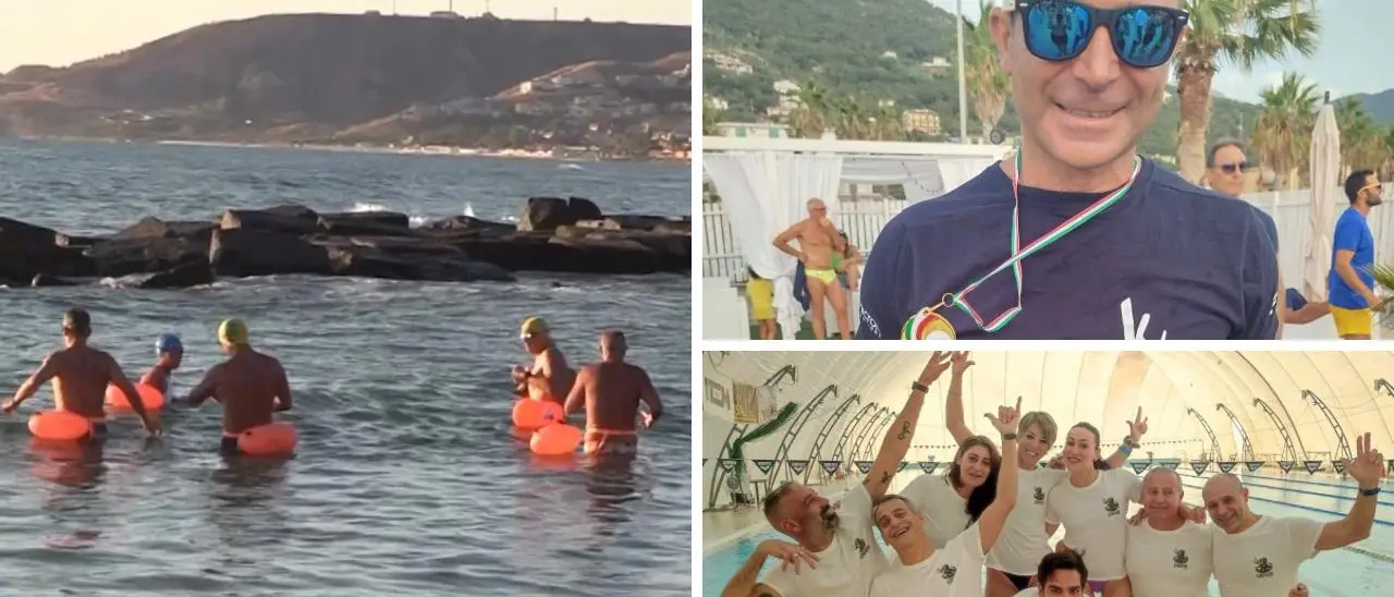 Anche senza strutture il nuoto a Crotone si fa master: l’esperienza della\u00A0KrSwim al lavoro pure in mare\n
