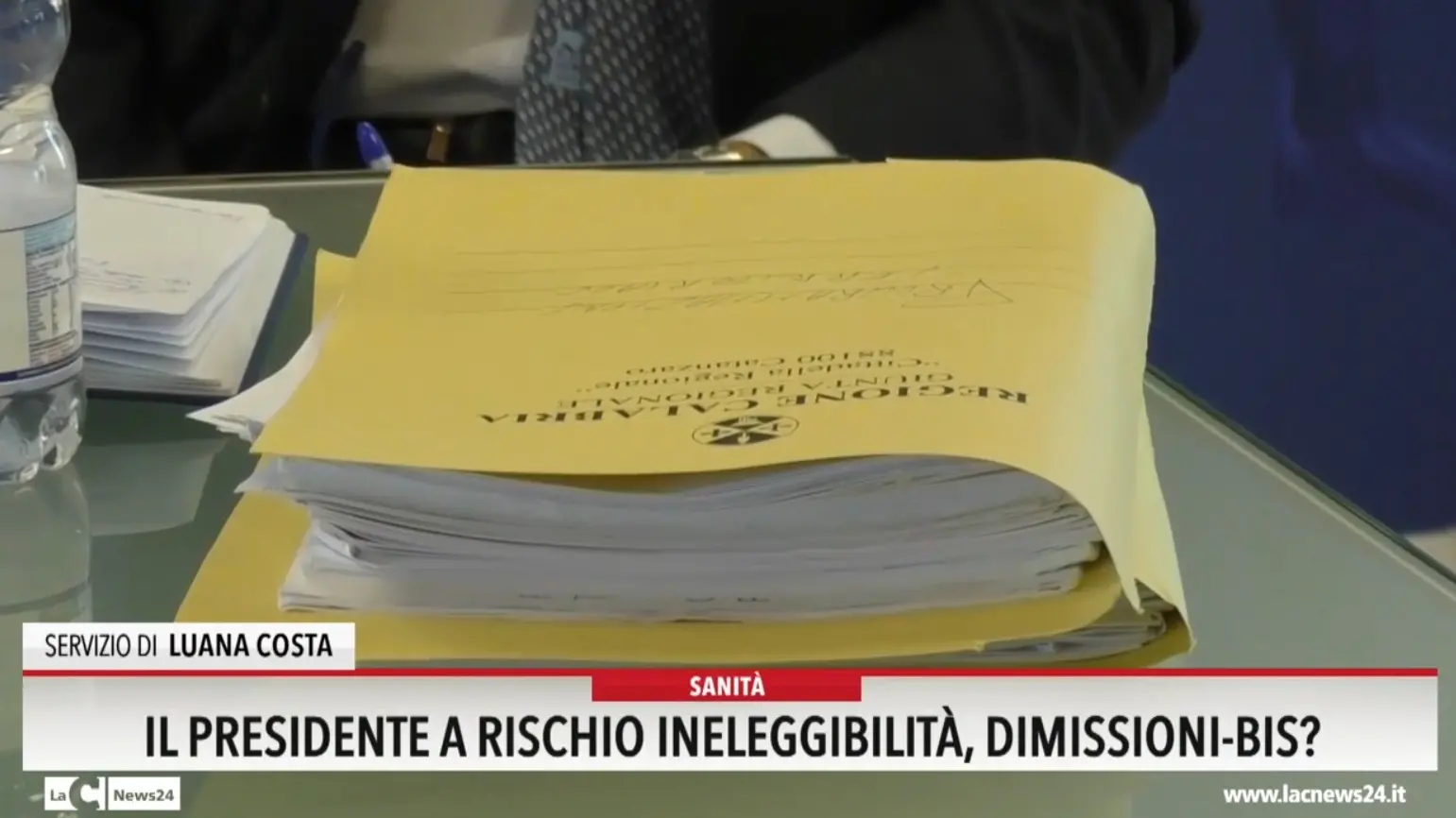 Il presidente a rischio ineleggibilità, dimissioni bis?