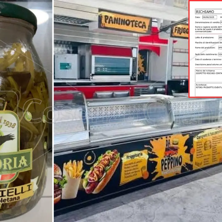 Botulino, ecco i due marchi di friarielli ritirati in via precauzionale. Ma le indagini puntano sul food truck di Diamante