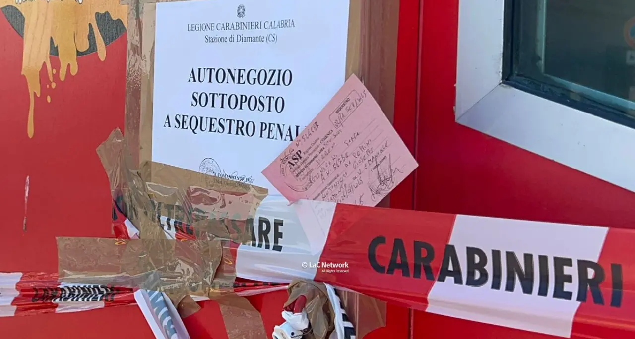 Botulino a Diamante, più alimenti sul food truck erano contaminati: «Forse utilizzato un solo attrezzo da cucina»\n