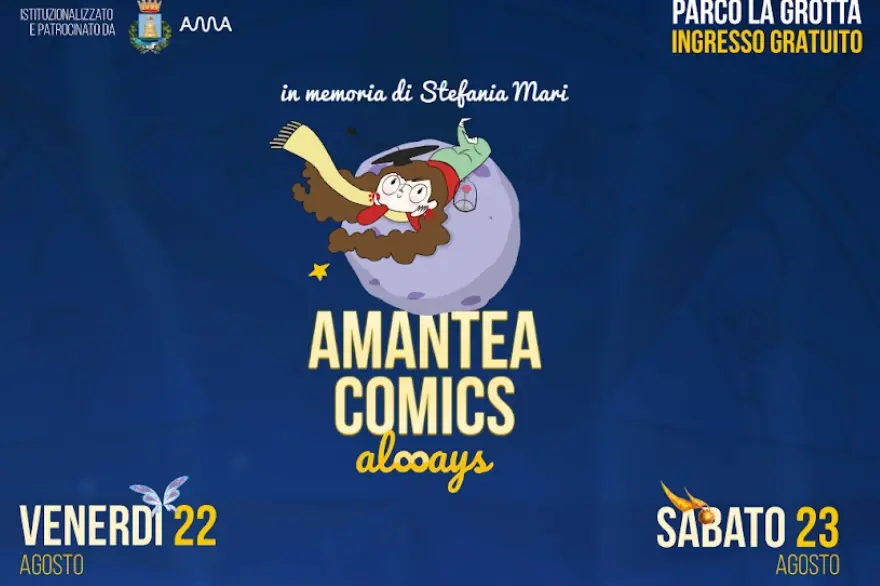 Al via l’ottava edizione dell’Amantea Comics, il festival indipendente che celebra la cultura pop e del fumetto\n