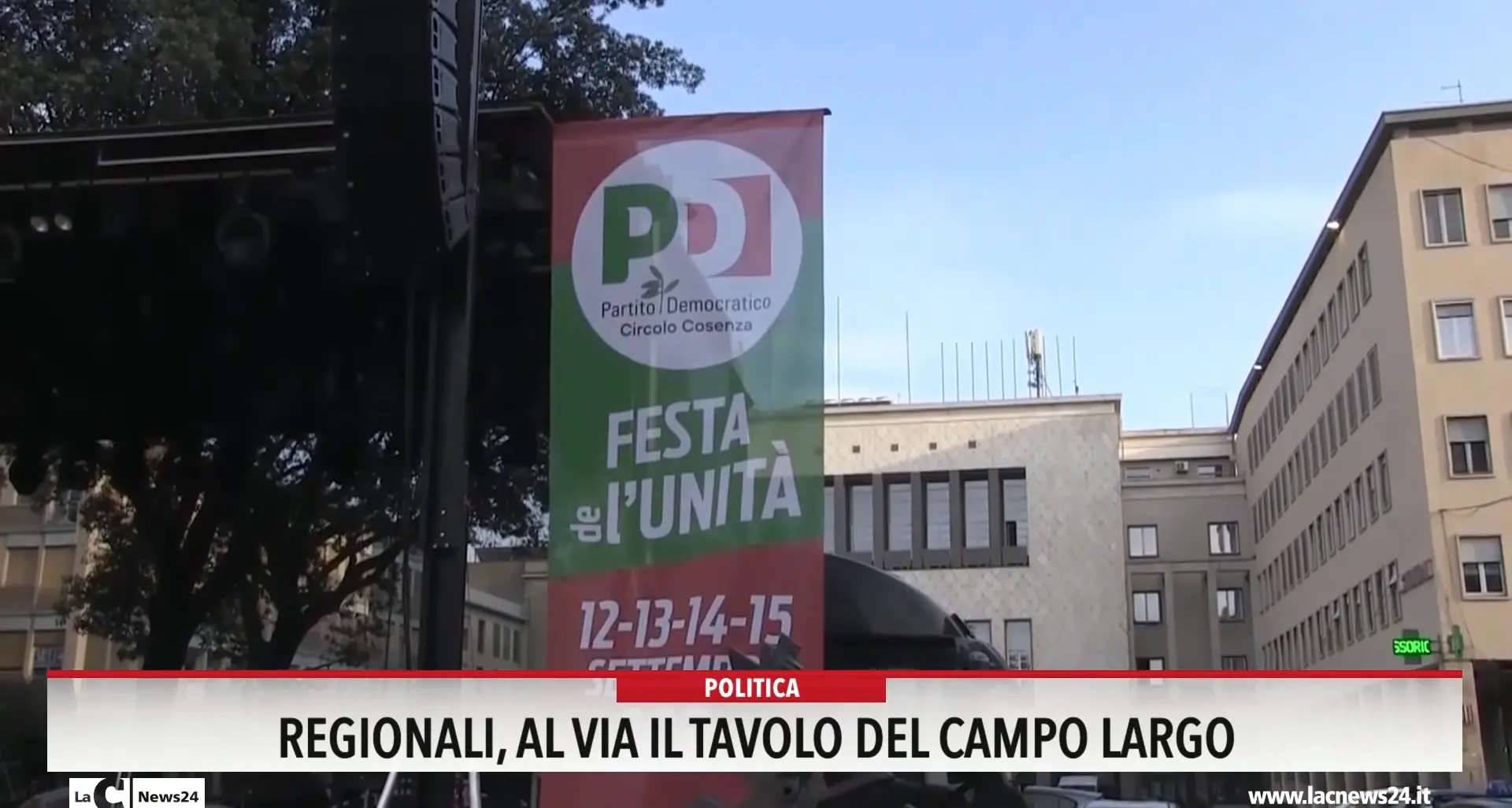 Regionali, al via il tavolo del campo largo