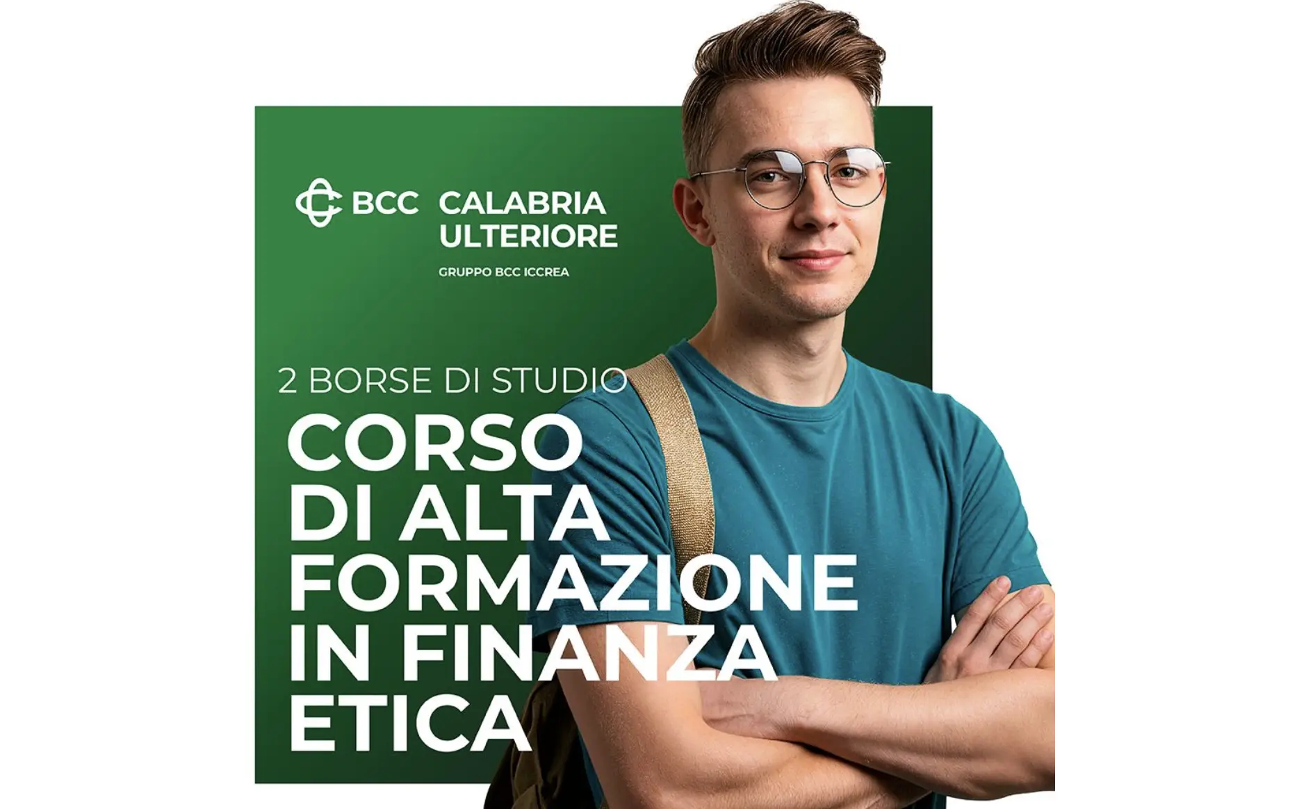 BCC della Calabria Ulteriore, due borse di studio per il Corso di Alta Formazione in Finanza Etica