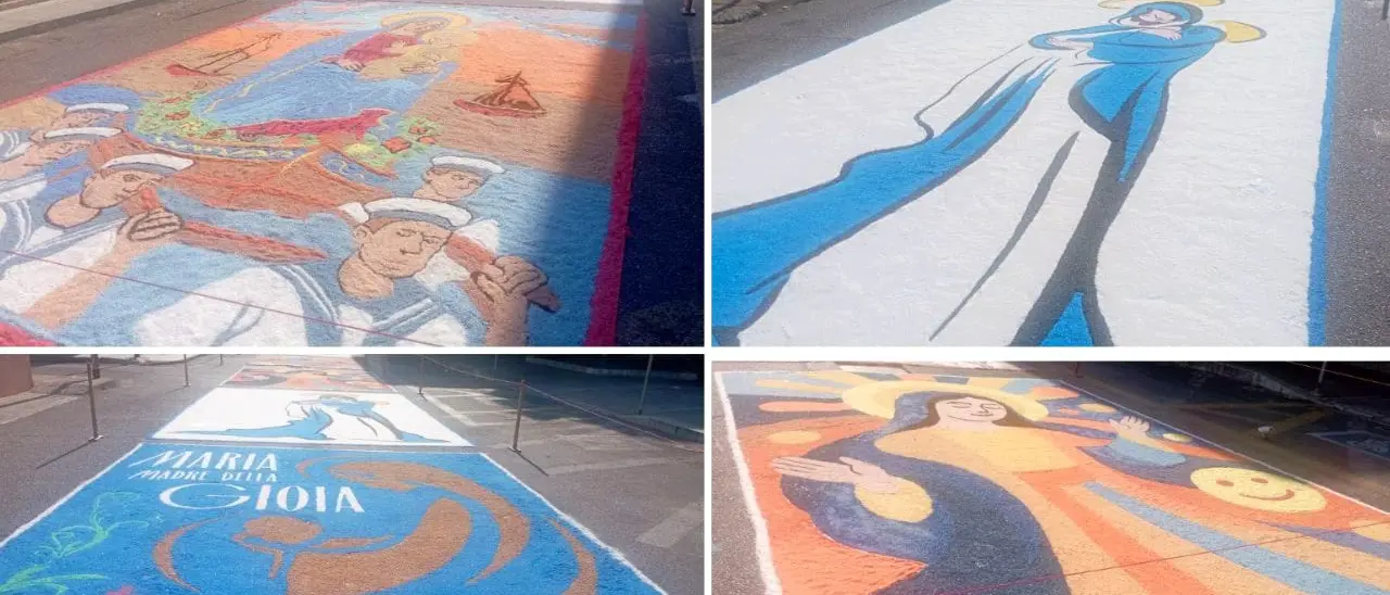 Arte, fede e tradizione: a Gioia Tauro un’infiorata e tanti eventi per la festa patronale: il clou con il concerto di Syria