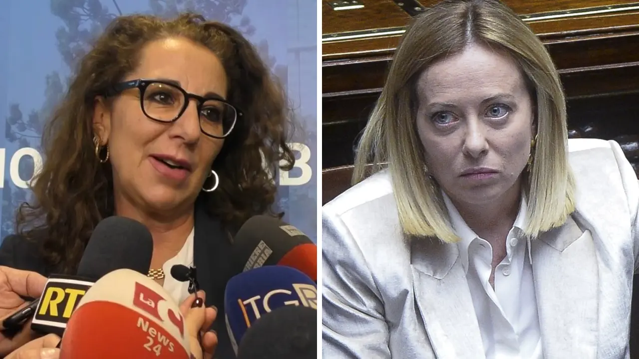 <p>Wanda Ferro e Giorgia Meloni</p>\\n