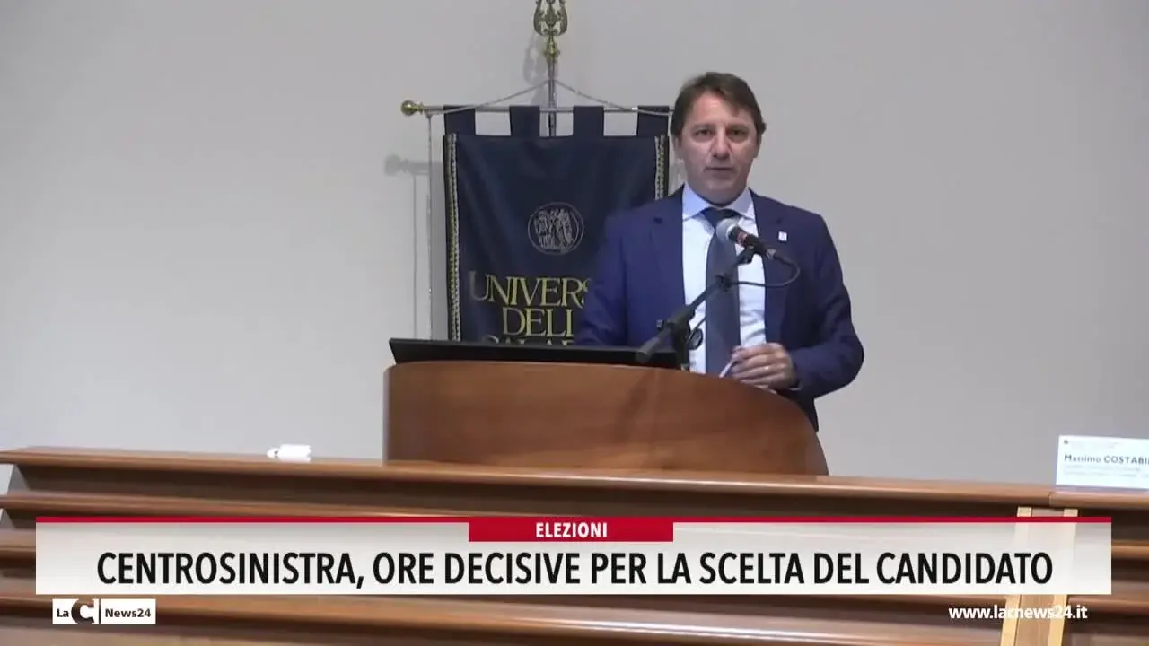 Centrosinistra, ore decisive per la scelta del candidato