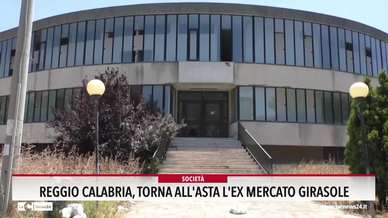 Reggio Calabria, torna all'asta l'ex mercato Girasole