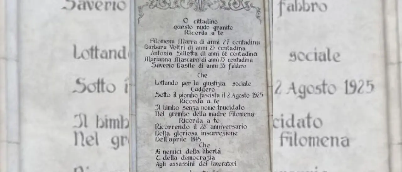 San Giovanni in Fiore, cento anni fa la strage fascita nel sagrato dell’Abbazia Florense che costò la vita a 5 persone\n