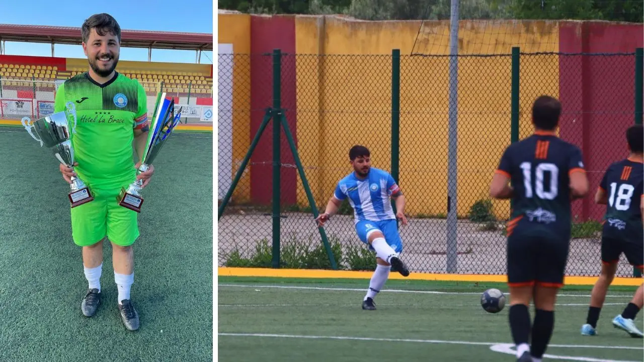 Emanuele Mercurio, capitano del Le Castella Calcio