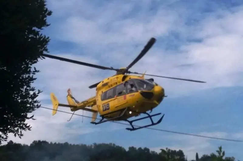 Rossano, bambino cade dal primo piano. In elisoccorso trasportato a Cosenza