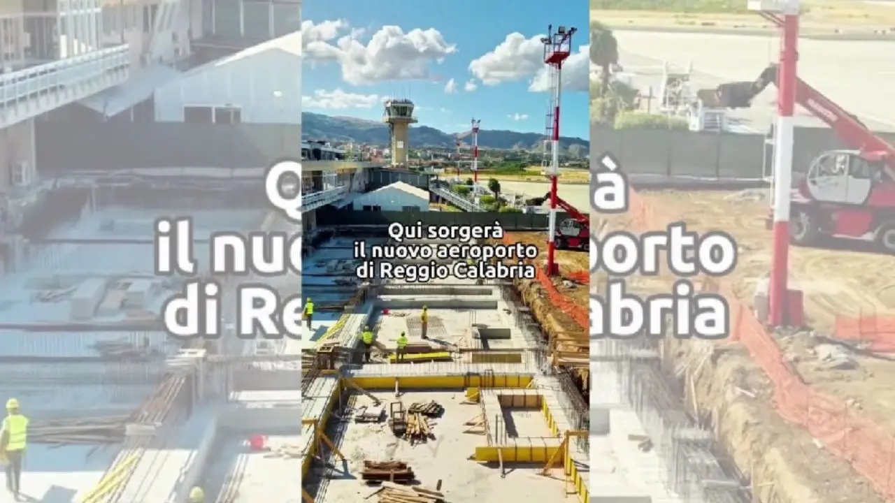 Occhiuto: «I lavori al cantiere del nuovo aeroporto di Reggio Calabria non si fermano»