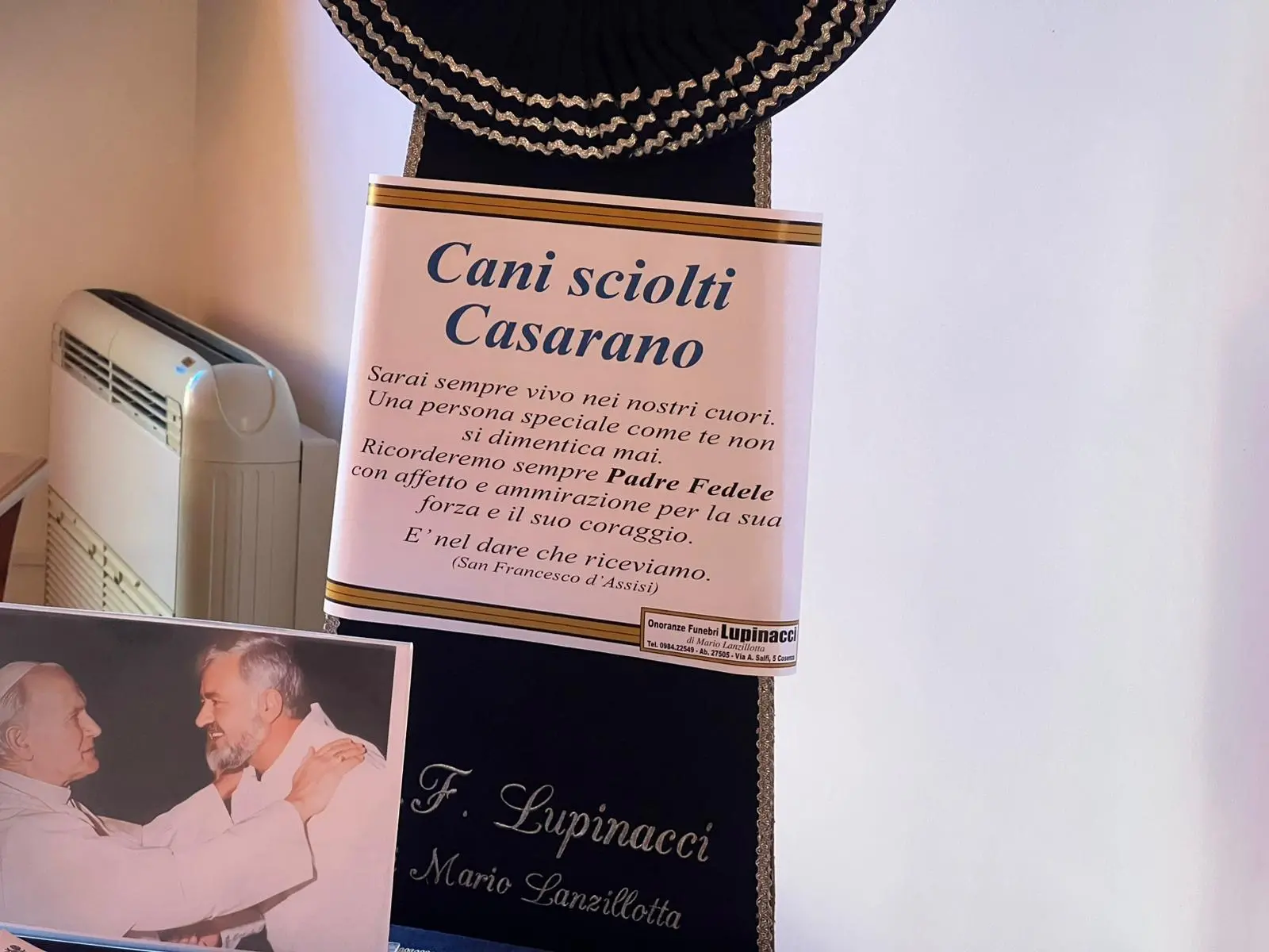 Addio a Padre Fedele, il suo Popolo è pronto per l’ultimo saluto: messaggi di cordoglio da Casarano e Catanzaro