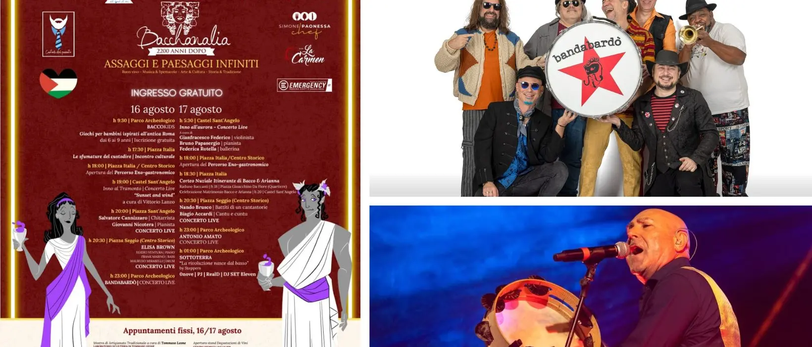 A Tiriolo tutto pronto per la due giorni di “Bacchanalia, 2200 anni dopo”, il festival dedicato al dio del vino\n