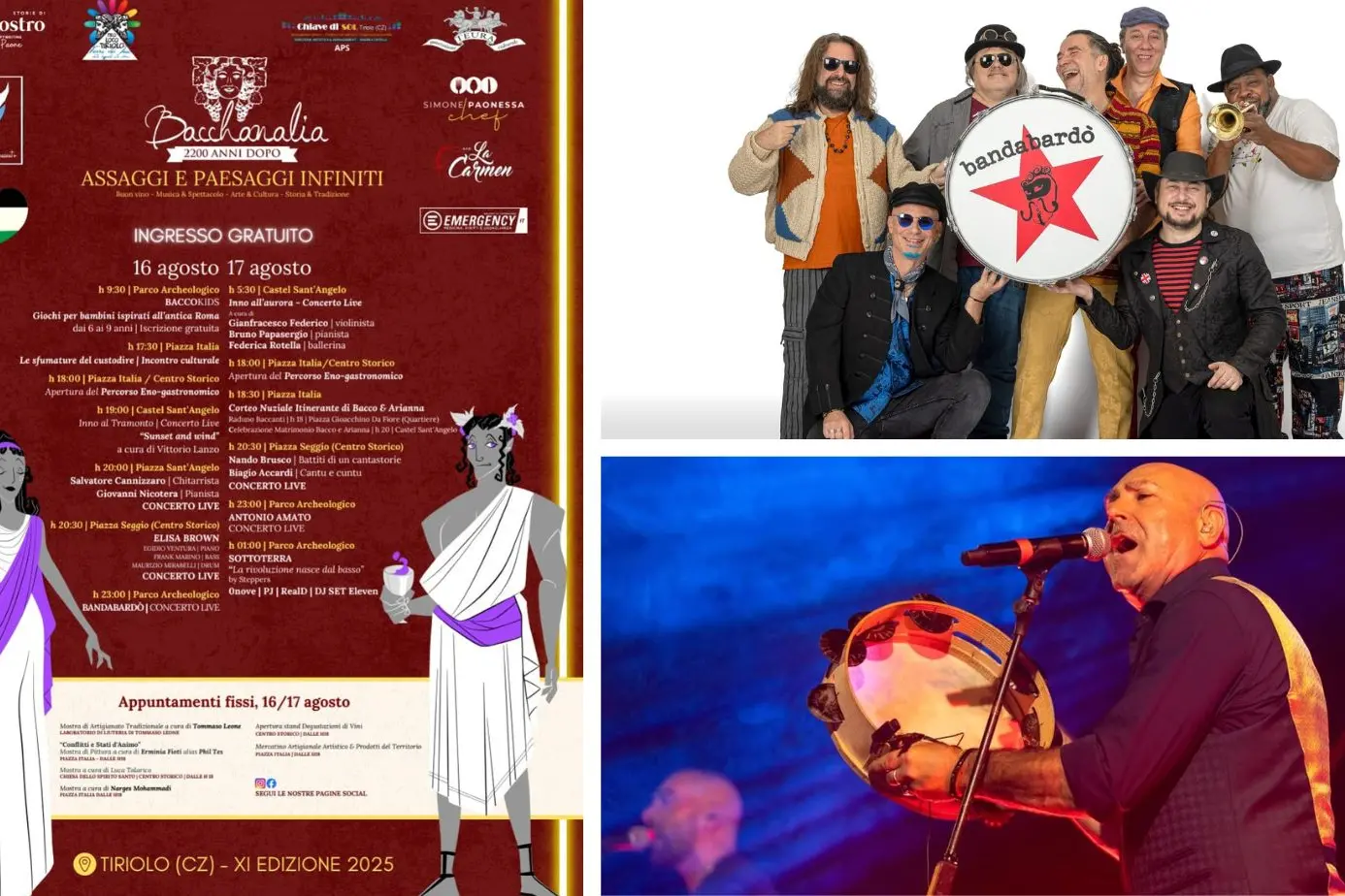 A Tiriolo tutto pronto per la due giorni di “Bacchanalia, 2200 anni dopo”, il festival dedicato al dio del vino\n
