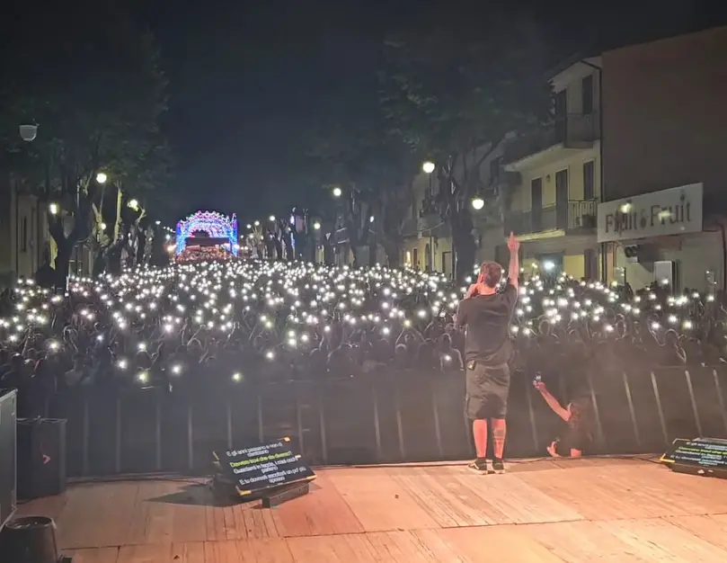 A Cittanova boom di presenze per la 24ª edizione della Festa dello Stocco, in migliaia al concerto di Fedez