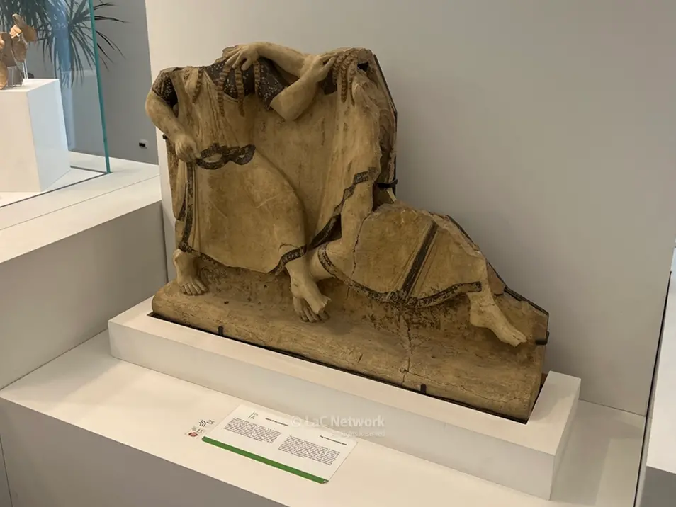 Al museo la lastra e gli ex voto dell'area sacra Griso Laboccetta raccontano la storia dell'antica Rhegion