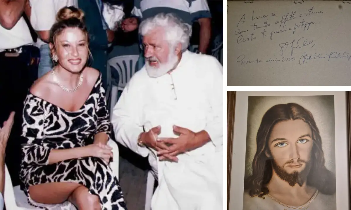 Morte di Padre Fedele, Luana Borgia: «Ho il cuore a pezzi, era un uomo buono che mi cambiò la vita»