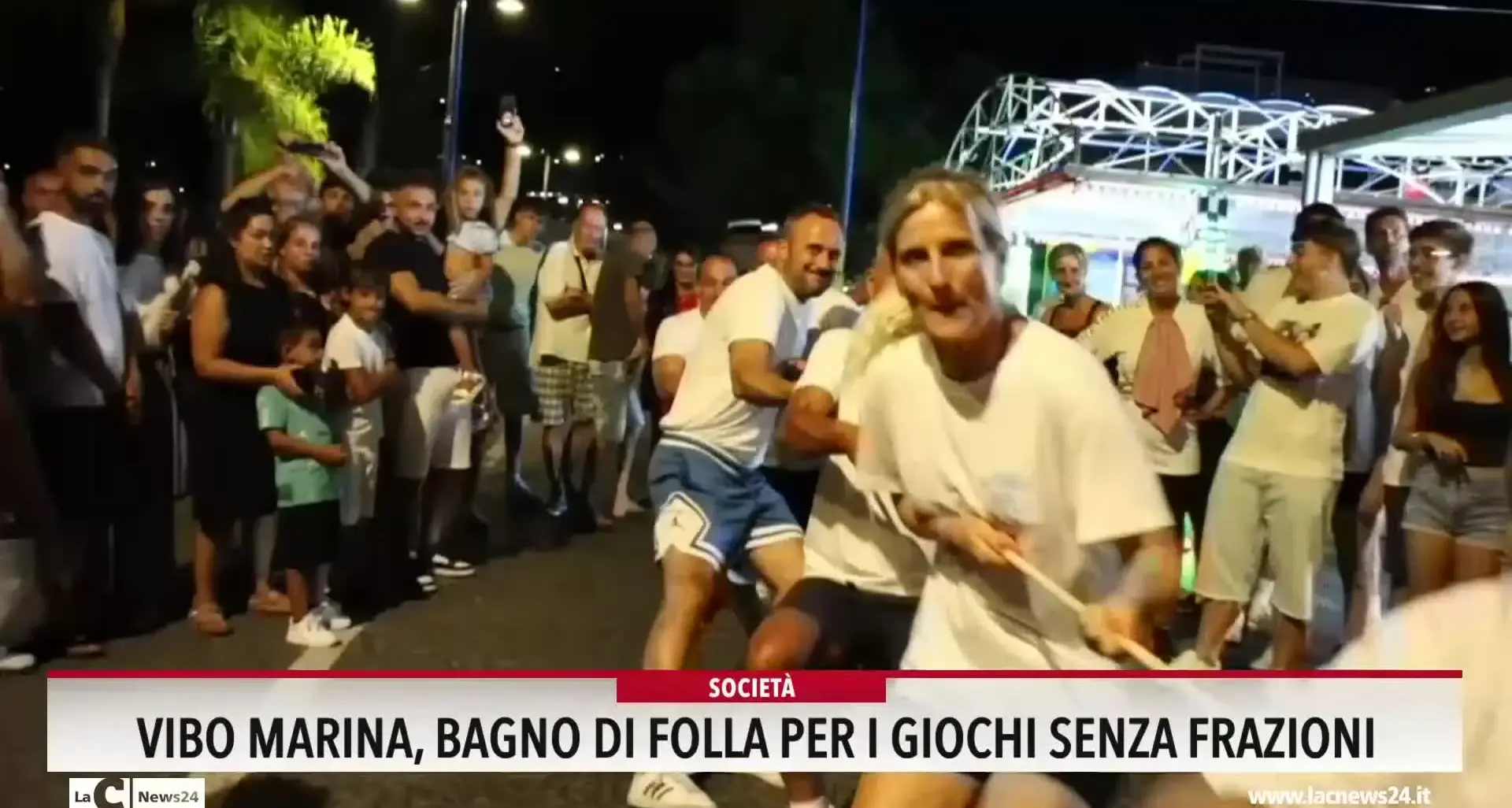 Vibo Marina, bagno di folla per i giochi senza frazioni