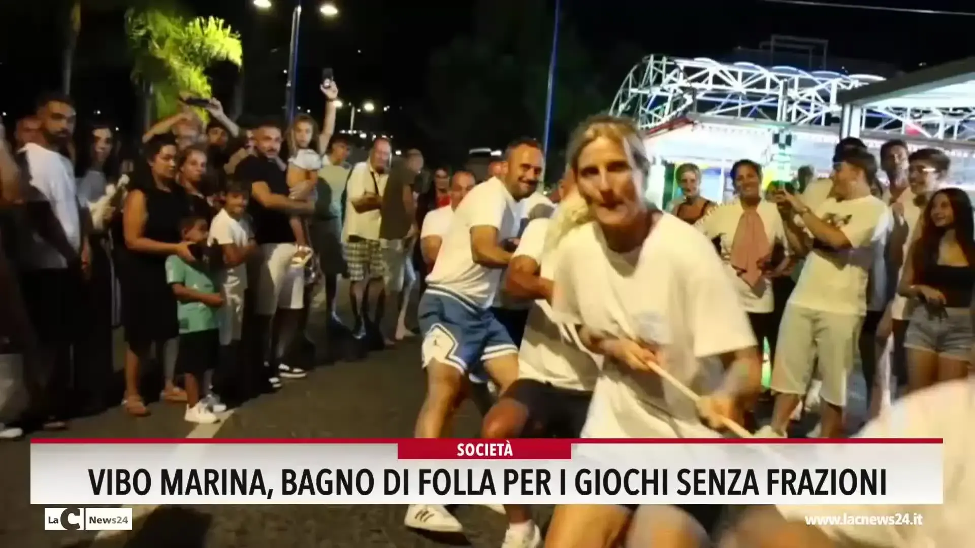 Vibo Marina, bagno di folla per i giochi senza frazioni