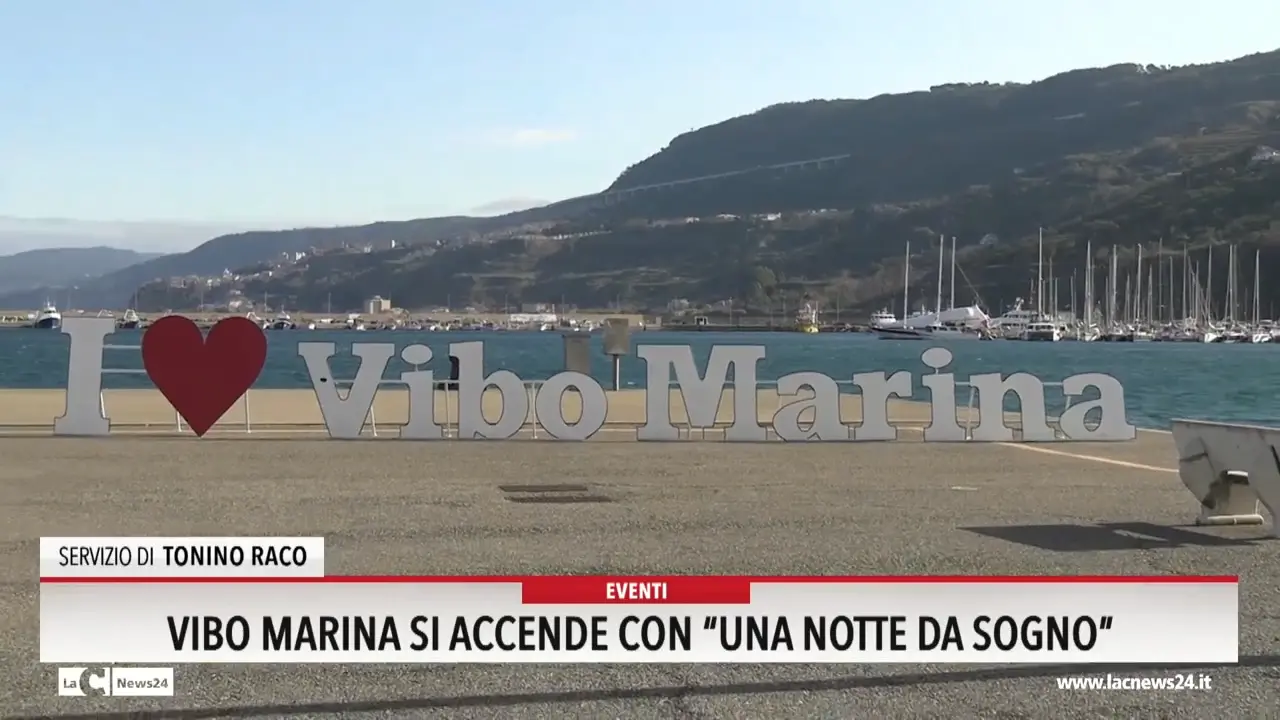 Vibo Marina si accende con \"Una notte da sogno\"
