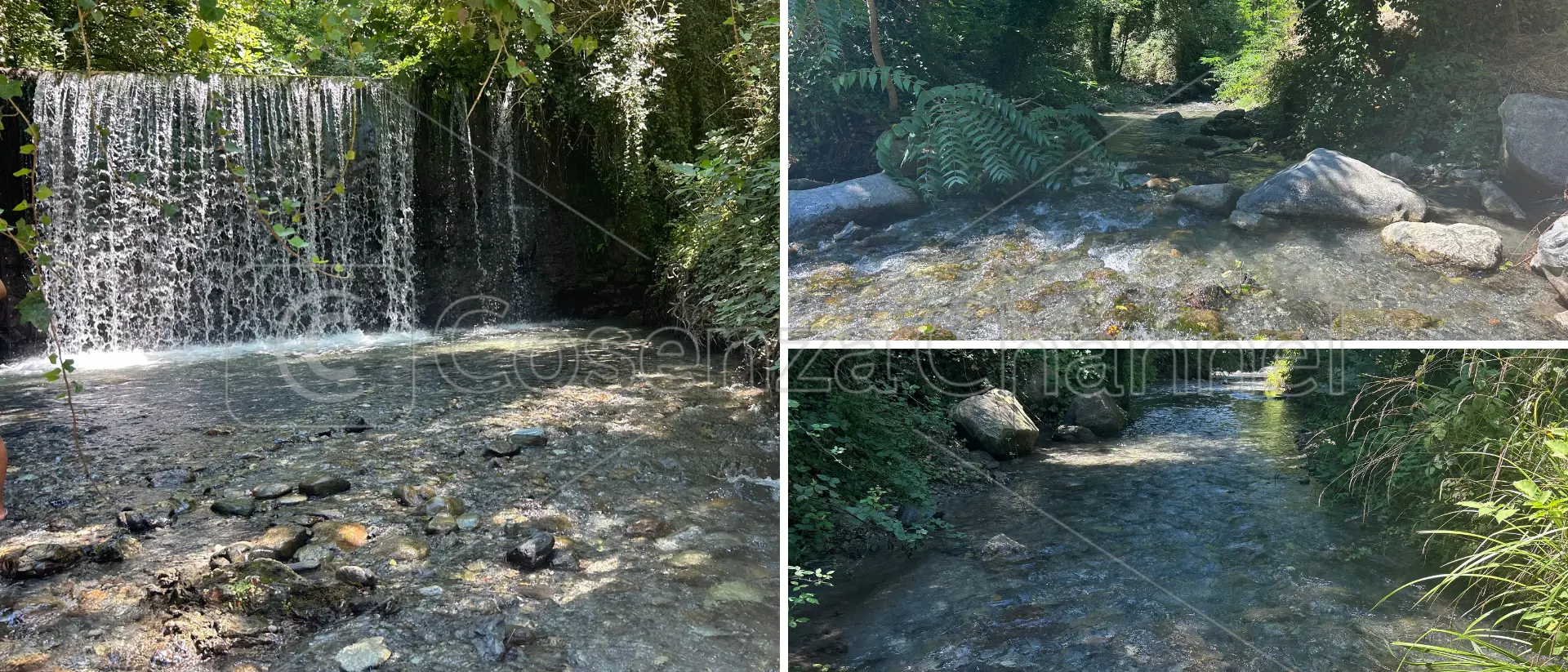 Le gelide cascate di Fiume di Mare, a Fiumefreddo Bruzio il\u00A0rimedio naturale al caldo torrido