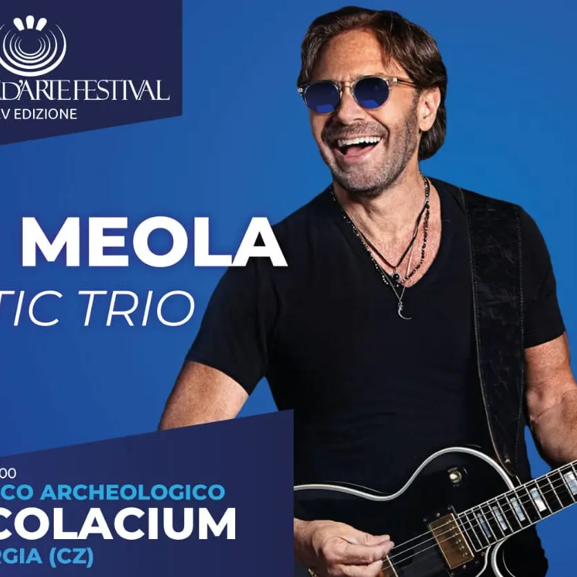 Una leggenda della chitarra a Borgia: il 17 agosto all’Armonie d’arte Festival arriva Al Di Meola\n