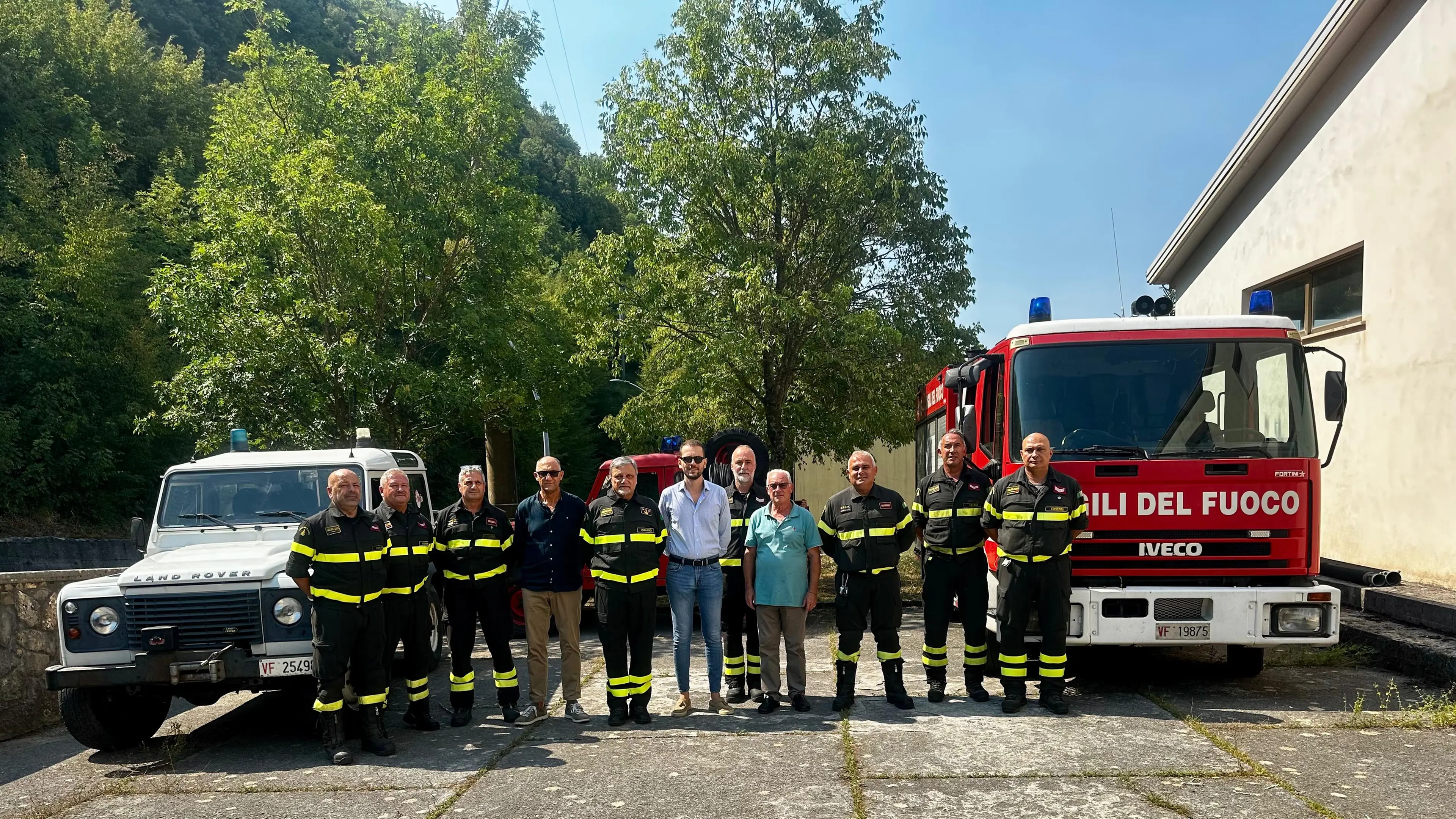 Nasce il presidio rurale AIB dei Vigili del Fuoco a Mormanno