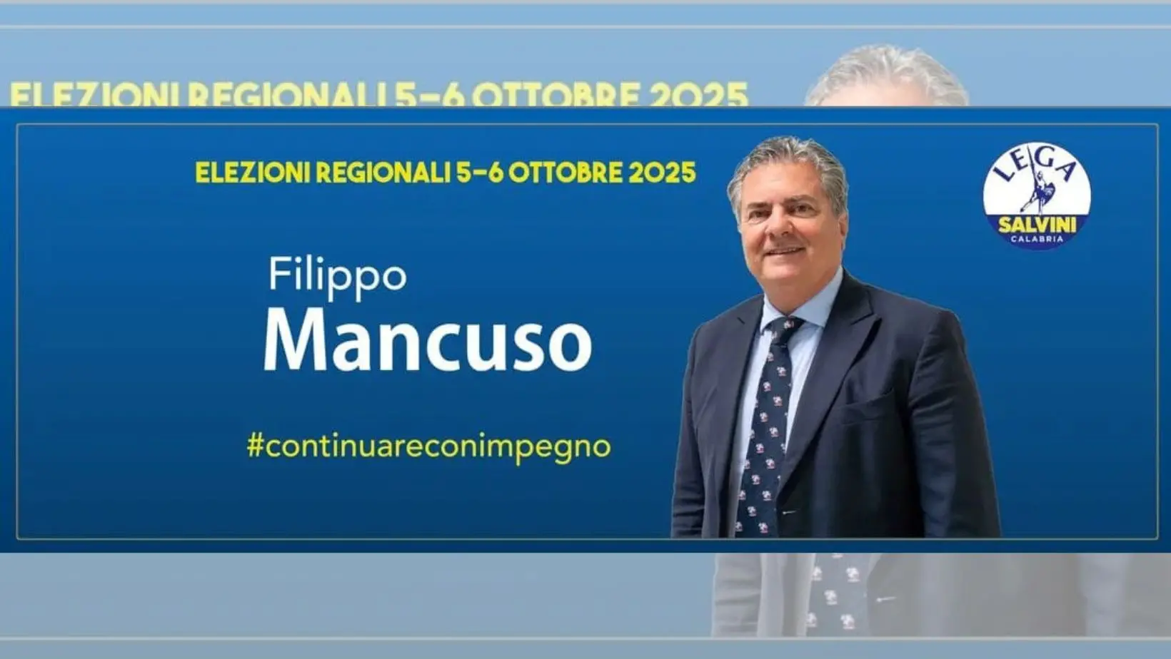 Mancuso \"dimentica\" il nome di Occhiuto presidente nel santino su Facebook\n\u00A0\n