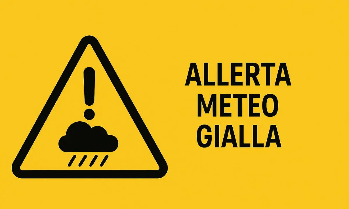Maltempo al Sud, oggi allerta gialla in cinque regioni: c’è anche la Calabria