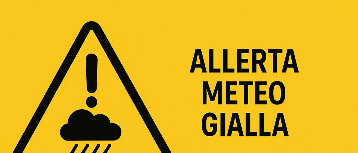 Maltempo al Sud, oggi allerta gialla in cinque regioni: c’è anche la Calabria
