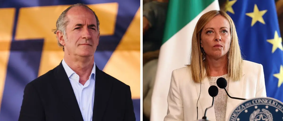 Via col Veneto: la lista Zaia che agita il centrodestra e fa infuriare Giorgia Meloni\n