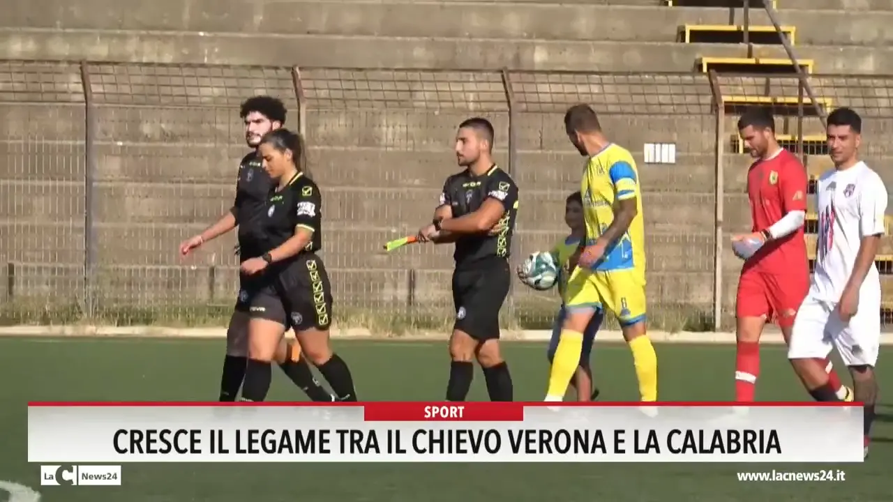 Cresce il legame tra il Chievo Verona e la Calabria
