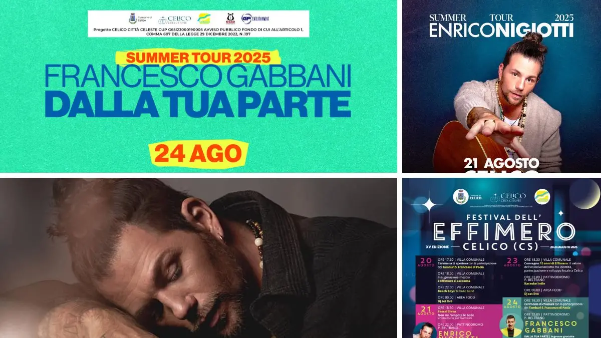 Celico celebra 15 anni di Festival dell’Effimero\n