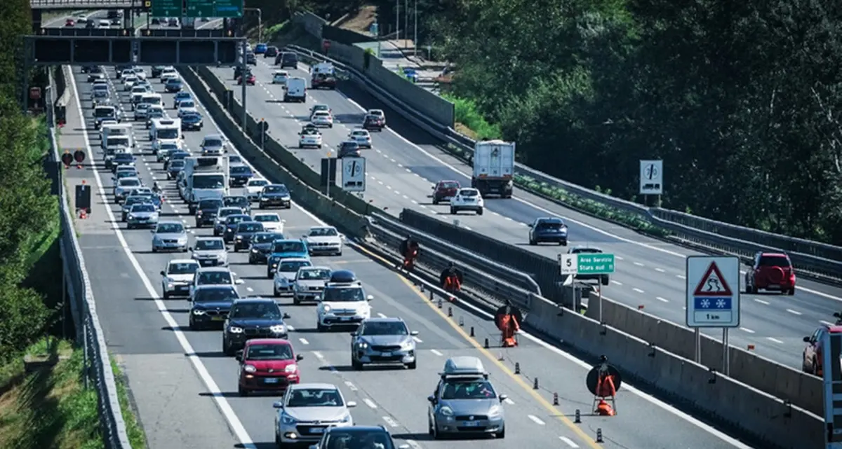 Controesodo al via, oltre 23 milioni di transiti nel weekend dopo ferragosto
