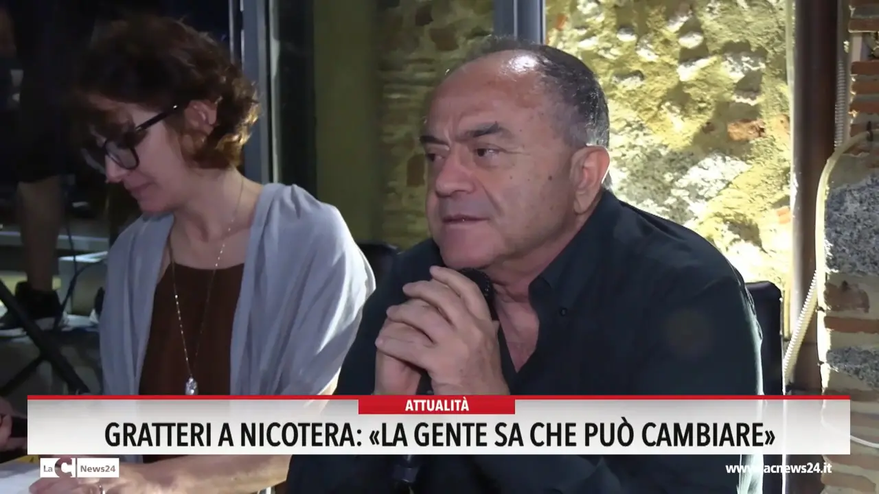 Gratteri a Nicotera: \"La gente sa che può cambiare\"