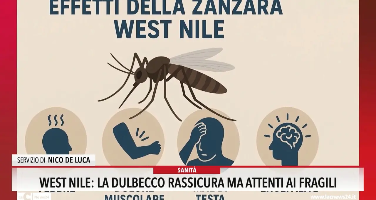 West Nile: la Dulbecco rassicura ma attenti ai fragili