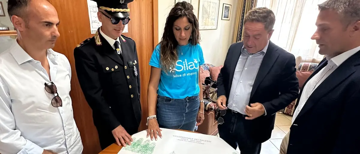 Lorica, la nuova pista ciclabile promette di stupire