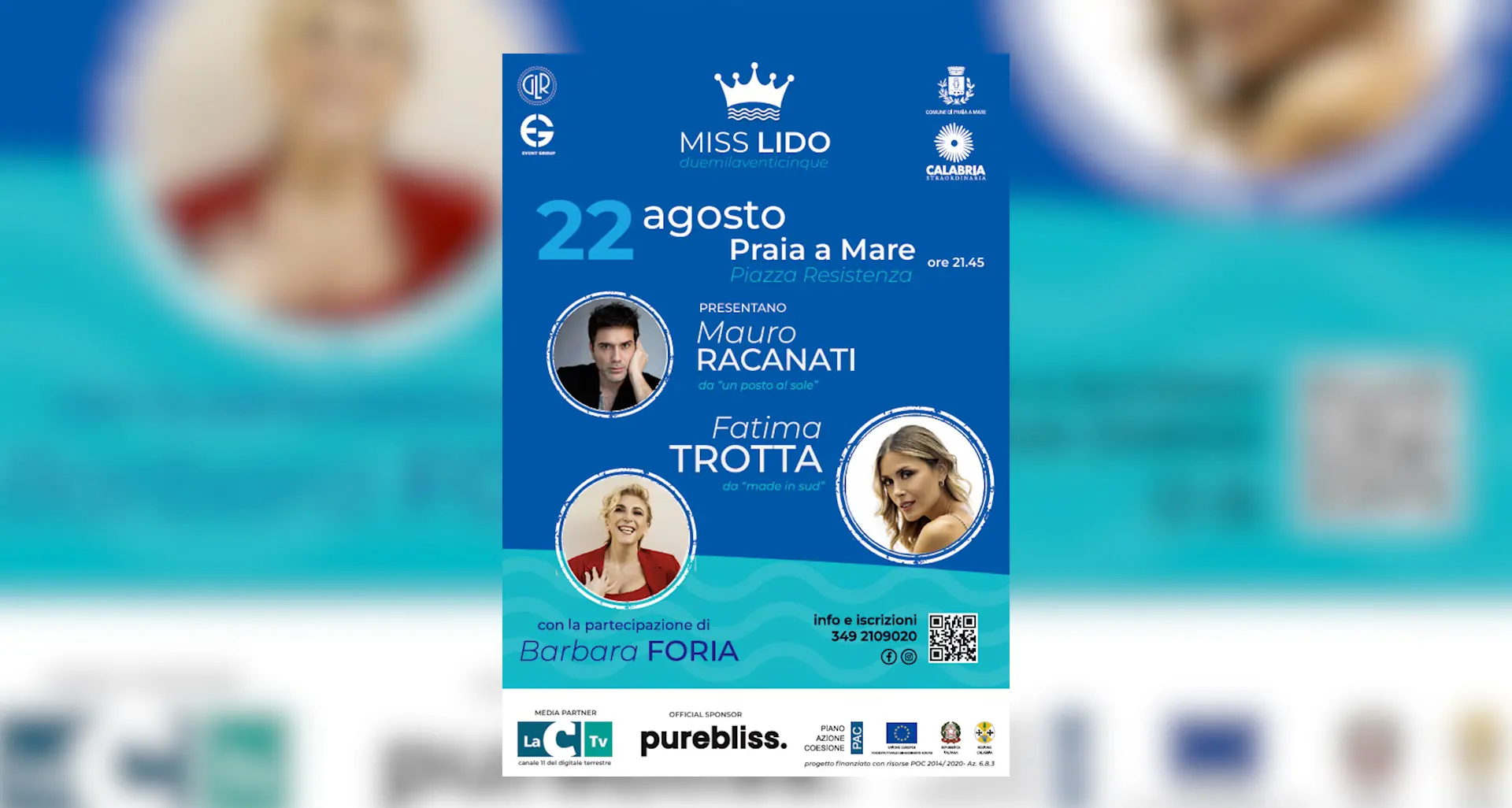 Miss Lido 2025: a Praia a Mare una finale tra bellezza, spettacolo e identità calabrese\n