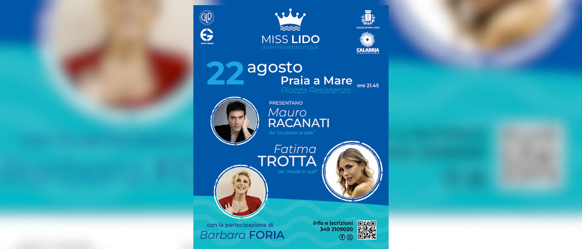 Miss Lido 2025: a Praia a Mare una finale tra bellezza, spettacolo e identità calabrese\n